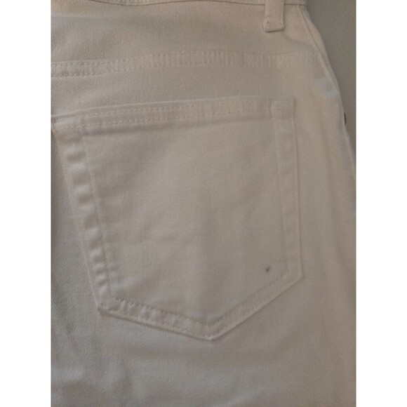 Gloria Vanderbilt Jeans Womens 10 White Denim Mid Rise - Picture 7 of 10